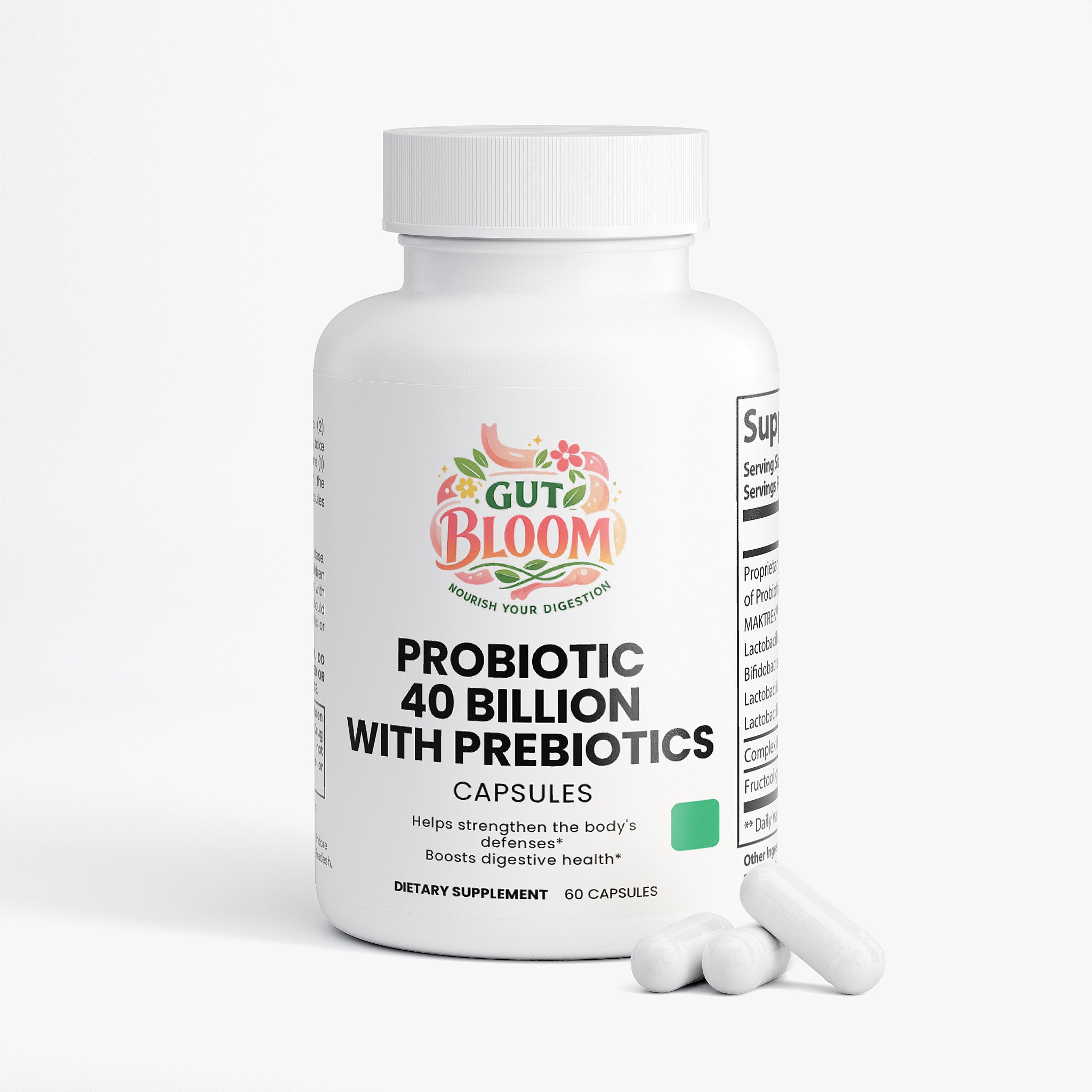 Probiotic 40 Billion with Prebiotics